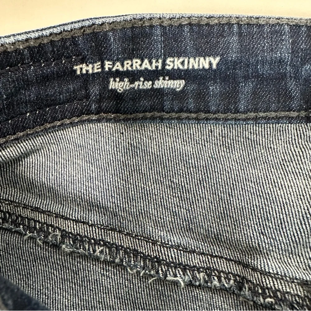 AD ADRIANO GOLDSCHMIED Jeans Size 27R High Rise Skinny The Farrah Skinny - Picture 6 of 16